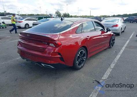 2021 Kia K5 Gt-Line из США, поврежденный, VIN 5XXG64J24MG054667
